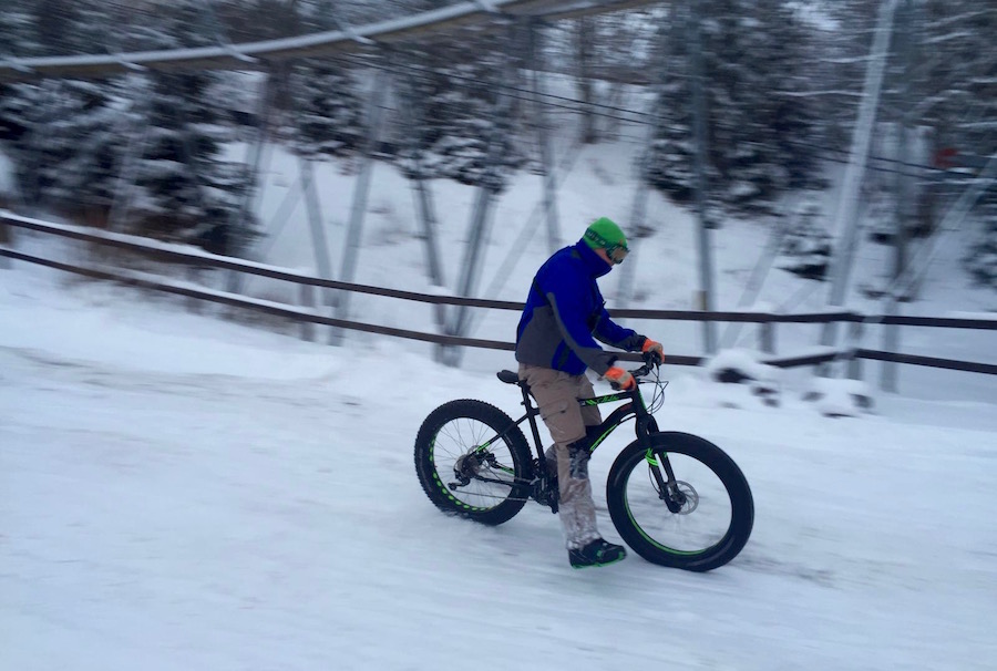 Fatbike à la Robella, Val-de-Travers