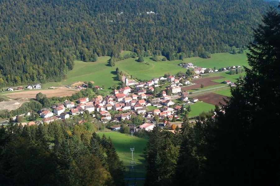 Vue sur Buttes du télésiège de la Robella